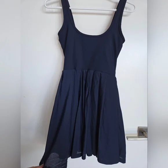 Navy Dress/Jumpsuit Fit-and-Flare - Picture 8 of 8